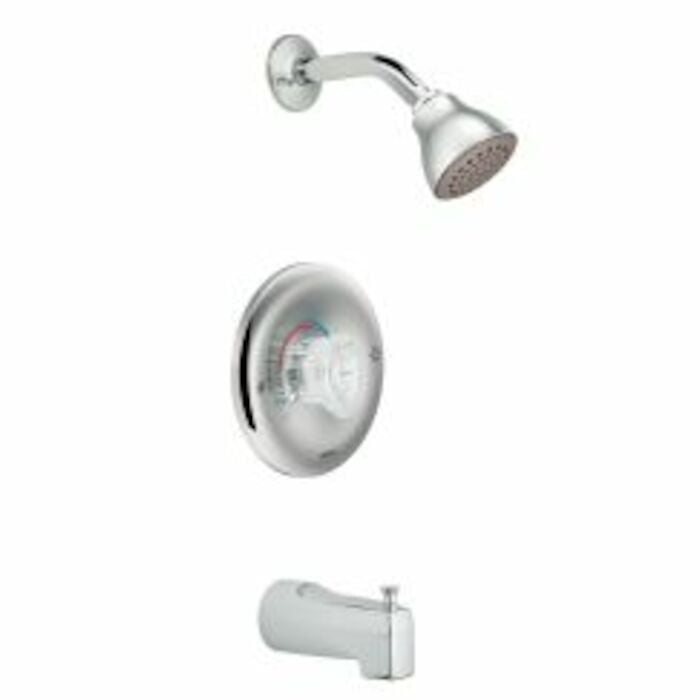 T183 Chateau Polished Chrome 1 Handle Tub & Shower Trim Kit 2.5 gpm 