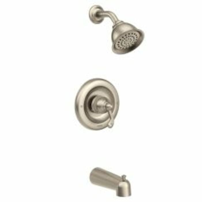 T2123Srn Spot Resist Brushed Nickel Posi-Temp R Tub/Shower CAT161 