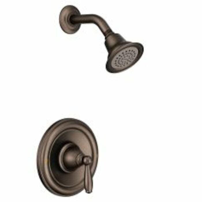 T2152ORB Brantford Posi-Temp Single-Handle 1-Spray Shower Faucet Trim Kit In Oil Rubbed Bronze Valve Not Included kit, bronze kit, trim kit, bronze trim kit, shower kit, shower trim kit, bath kit, bath trim kit, MOEN kit, MOEN trim kit