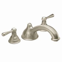 Moen Inc T910bn D W O Brushed Nickel Two Handle Low Arc Roman
