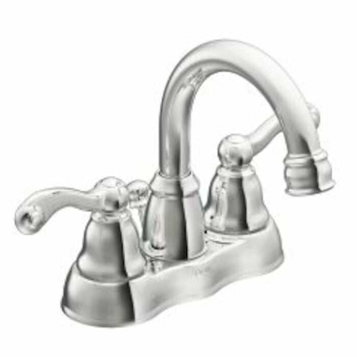 WS84003 Chrome Two-Handle Bathroom Faucet 