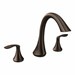 Oil rubbed bronze two-handle roman tub faucet - MOET943ORB