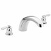 Chrome two-handle roman tub faucet - MOET990