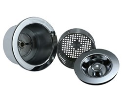 3-in-1 – 3-1/2? Kitchen Sink Strainer with Stopper Lid and Lift-Out Basket ,