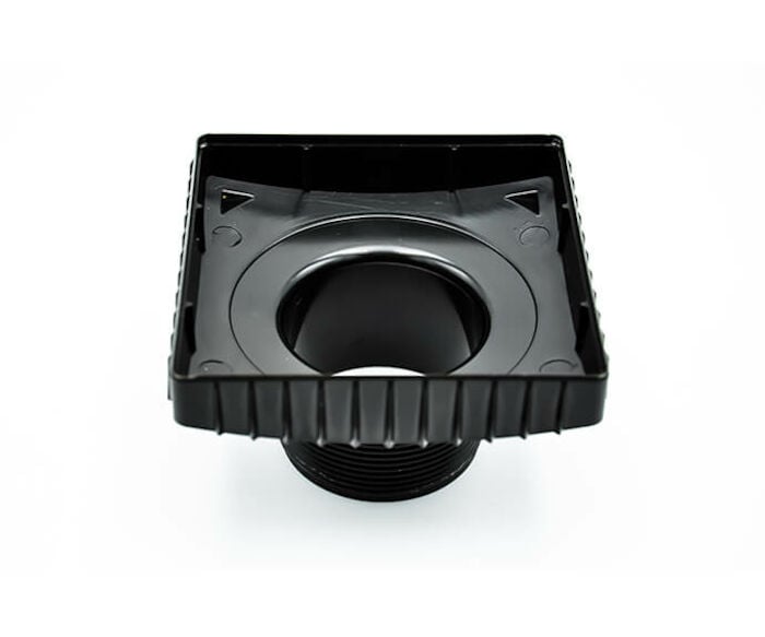 MT606 Mtn Plb Drain Base With Cover And Hair Catcher 