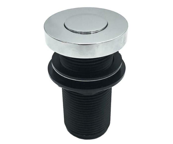 MT958/BRS Mountain Plumbing Air Push Button - Flush, Brass Base 