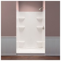 260WHT s Durawall White 60 X 40 X 71-1/2 Adhesive Shower Wall ,260WHT,260,260W,260WH,#260,#260WHT