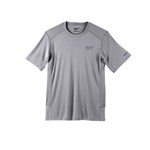 414G-XL Workskin Light Ss Shirt - Gray Xl ,