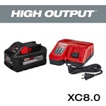 48-59-1880 M18 Red Lithium High Output XC 8.0 Starter Kit ,