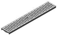 241 NDS 2 ft 51.27 gpm Frame &amp; Grate (Grey) ,24124146708106