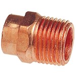 3/8 X 1/4 Reducing Male Adapter LF Copper ,50 39R709,CMACB