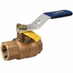 1-1/4 T-580-70-UL Two-Piece Bronze Ball Valve - Conventional Port, UL Listed ,