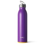 S104-B20-PY Swig 20Oz Bottle-Matte Purple/Yellow Eta Mid Aug ,
