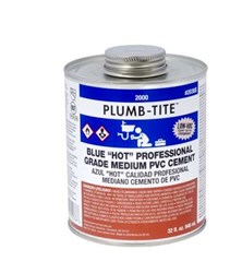 2024 Oatey Blue Plumb-Tite PVC Cement Gal ,2024,2000GAL,UPTGAL,UBGAL,200124,200124C,PTG
