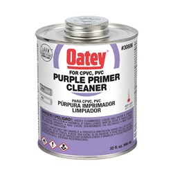 30806 Oatey 32 oz Purple Primer/Cleaner ,OP32,01908012,HP32,JIM
