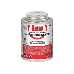 30821 Oatey 8 oz All Purpose Cement Clear ,OA8,01801024,HA8,30821