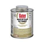 31014 Oatey 16 oz PVC Regular Clear Cement ,O16,31014,0R16,PETE,ORC16