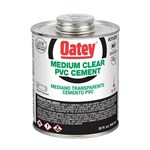 31020 Oatey 32 oz PVC Medium Clear Cement ,OM32,01818012,HM32,31020,U32,O32