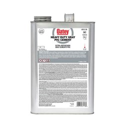 Oatey&#174; Gallon PVC Heavy Duty Gray Cement ,31118,HOMER,BIG MOUTH,GRAY GLUE