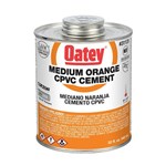 Oatey&#174; 32 Ounce CPVC Medium Body Orange Cement ,3.11313113131131E+54