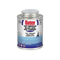 Oatey&#174; 8 Ounce PVC Blue Lava Hot Cement ,32161,UB8,OB8,OBL8