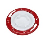 Oatey&#174; 3 Inch or 4 Inch Fast Set™ Closet Flange, PVC with Metal Ring ,