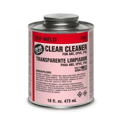 7346S Oatey Clear Cleaner In Can Pt ,UC16,730016,46810556,1PCP