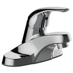 P4L-505CL Single Handle 4&quot; Centerset Lavatory Faucet, Less Pop-Up, Washerless, 1.2 Gpm, Chrome ,082647223752,501LF,Z7440