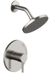 MATPD-720BNJP  Shower Trim Only 6&quot; Showerhead With Metal Ball Joint Metal Lever Handle Job Pack 1.8 Gpm Brushed Nickel ,PD-720BNJP,82647167810