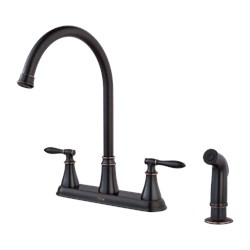 F-036-4GNY Glenora ORB Pfister 4H Kitchen Faucet With Spray ,