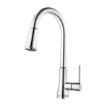 G529-PF2C Polished Chrome Pfirst Series Pull-Down Single Handle Kitchen Faucet ,