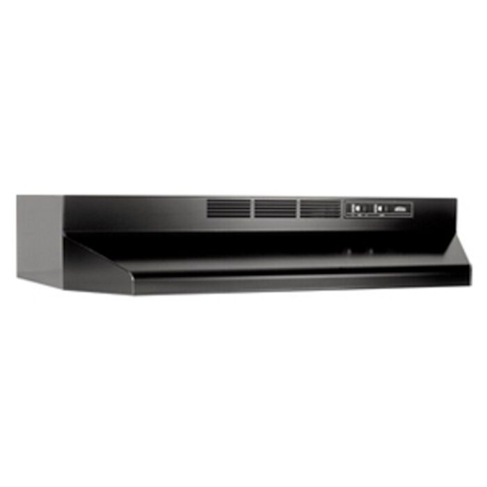 413023 Range Hood Two-Speed Non-Ducted Stainless Steel Housing Polymeric BLD 