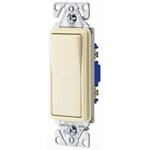 Eaton Wiring 7501LA-BOX Switch Decorator Sp 15A 120/277V Light Almond 032664752384 ,7501LA-BOX