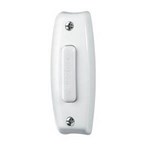 PB7LWH Pushbutton Nutone 1 in X 0.750 in X 2-7/8 in Pushbutton White Color CAT769,PB7LWH,PB7LWH,784891060045
