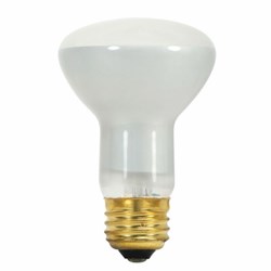 S3849 Satco R20 Incandescent 330 Lumens E26 Medium Base Frosted Light Bulb ,S3849,D50R20,I50L,R20