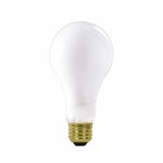 S3957 Satco A23 Incandescent 2780 Lumens E26 Medium Base Frosted Light Bulb ,S3957,D200A,I200L,A23200W