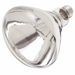 250 Watt R40 Incandescent Clear Heat 6000 Average Rated Hours Medium Base 120 Volts Shatter Proof ,S4885,XLS4885