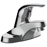 P4L-505CF Single Handle 4&quot; Centerset Lavatory Faucet, 50/50 Push Pop-Up, Washerless, 1.2 Gpm, Chrome ,082647223776
