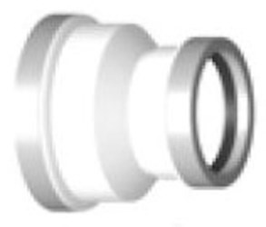 H606-4 Plastic Trends 6 in X 4 in PVC SDR 26 Concentric Increaser Coupling G X G ,H6064,FPSG2R0604,FPS