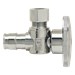 1/2 in. Nominal Cold Expansion Barb (PEX) x 3/8 in. OD Compression 1/4 Turn Angle Stop - BRAPLB107XP