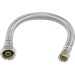 3/8 in. Compression x 1/2 in. FIP x 12 in. Length Braided Stainless Steel Faucet Connector - BRAPLS112AF