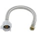 3/8 in. Compression x 7/8 in. Ballcock x 12 in. Length Braided Stainless Steel Toilet Connector - BRAPLS112DLF