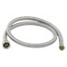 3/8 in. Compression x 1/2 in. FIP x 36 in. Length Braided Stainless Steel Faucet Connector - BRAPLS136AF