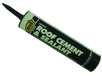 PRCC 10.5 Oz.- Asphalt Roof Cement and Sealant ,