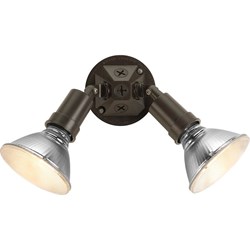 P5212-20 2-150W PAR 38 LAMP HLDR ANTIQUE BRONZE ,P5212-20,SHLORLH150