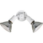 P5212-30 White Two-light Adjustable Swivel Flood Light CAT731,P5212-30,P5212-30,785247109180,30785247109181