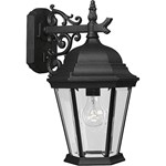 P5683-31 Textured Black Welbourne One-light Medium Wall Lantern CAT731,P5683-31,P5683-31,785247568321