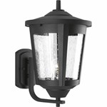 P6075-31 Textured Black East Haven Collection One-Light Large Wall Lantern 