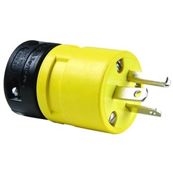 1448 Str Bld Rubber Plug 20A 250V 6-20P ,78500711442