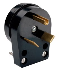 83CC4 30A125V Black Trailer Cap (M4) Plug Wire Connector ,78500786335
